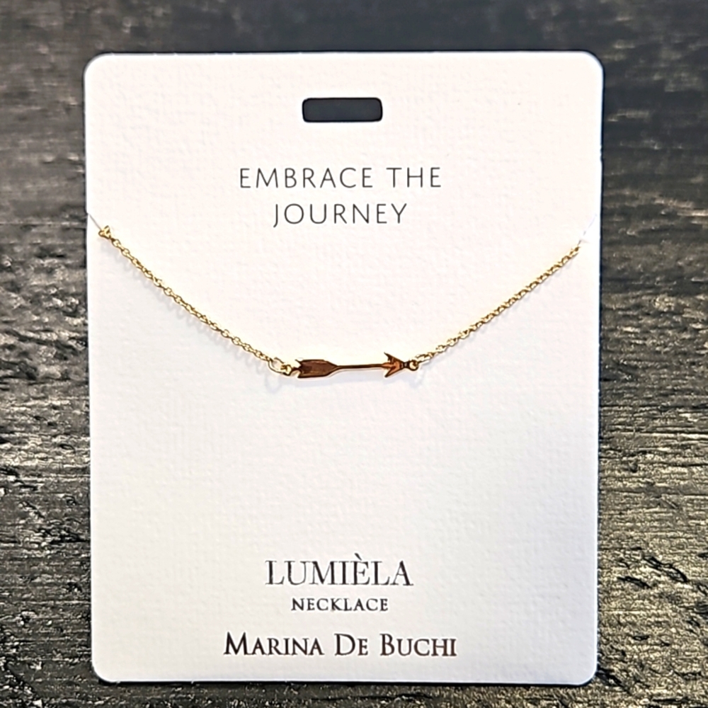 🌸EMBRACE THE JOURNEY * Lumiela Necklace * Initial Name Chain 🌸